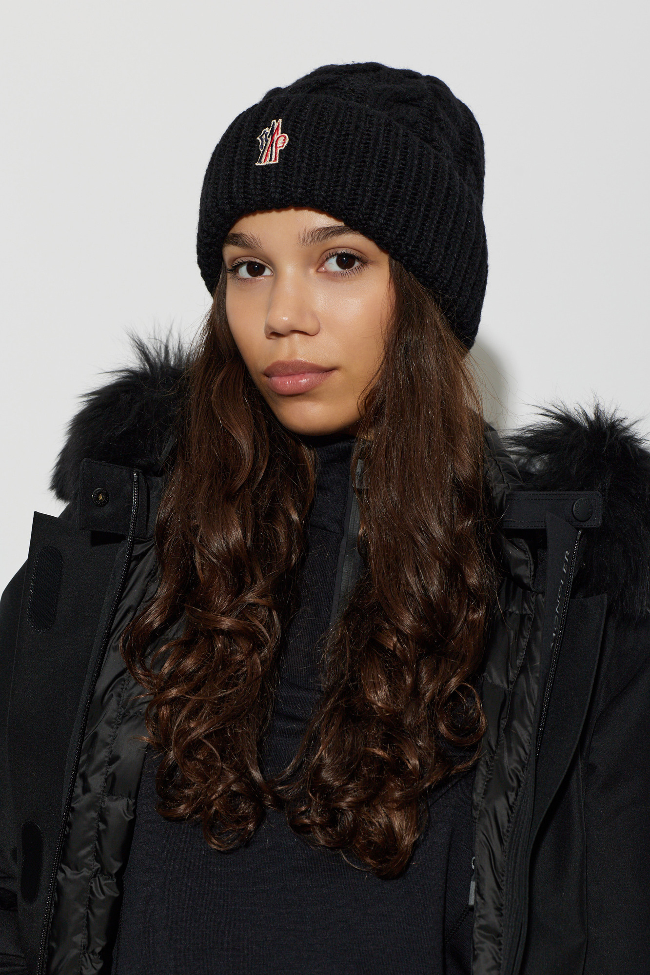 Moncler Grenoble Moncler Grenoble Apres-Ski Black Beanie | Women's